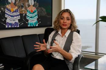 La administradora de la Autoridad de Turismo de Panamá, Gloría De León.