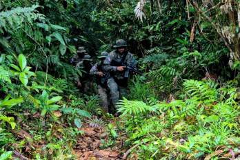 Los agentes de ambos países ‘irrumpieron en el campamento ilegal’ tras siete días de ‘patrullaje’.