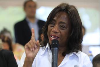 Lucy Molinar, ministra de Educación.
