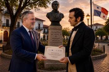 Bolívar volvió a Panamá