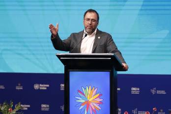 Foto de archivo de canciller venezolano, Yvan Gil.