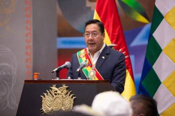 El presidente de Bolivia, Luis Arce en una imagen de archivo de 2022.