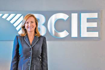 Gisela Sánchez, presidenta Ejecutiva del Banco Centroamericano de Integración Económica (BCIE).
