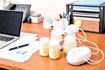 Realidad cotidiana de muchas madres trabajadoras.