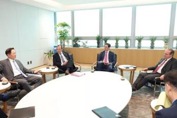 En su agenda, Martínez-Acha sostuvo reuniones con ejecutivos de empresas coreanas líderes.