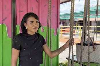 Melvin Daniel Cortez 'La Bestie' posando durante una entrevista con EFE en Orange Walk (Belice).