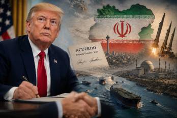 Donald Trump anunció en Francia que el memorando con Irán ya fue firmado y entrará en fase de implementación.