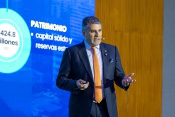 Andrés Farrugia, gerente general de Caja de Ahorros.