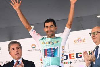 El ciclista panameño Roberto González.