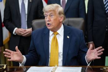 El presidente de Estados Unidos, Donald Trump.