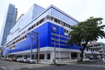El Instituto de la Salud de los Trabajadores “Dr. Francisco Díaz Mérida”, ubicado en Calidonia, en el espacio donde quedaba el edificio de apartamentos Renta 5.