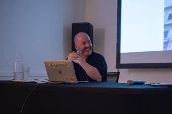 Manuel Segade en el Museo de Arte Contemporáneo de Panamá (MAC Panamá).