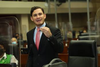 Juan Diego Vásquez, líder la coalición Vamos.