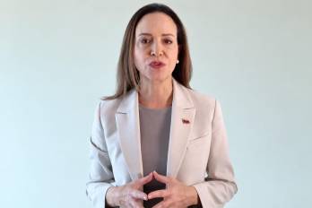 María Corina Machado afirmó que regresará a Venezuela pese a las amenazas que asegura recibir diariamente.