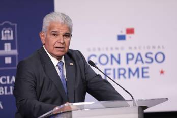 Presidente de la República, José Raúl Mulino