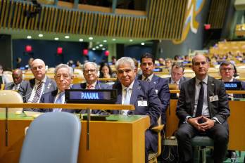 Segundo día de sesiones de la Asamblea General de la ONU