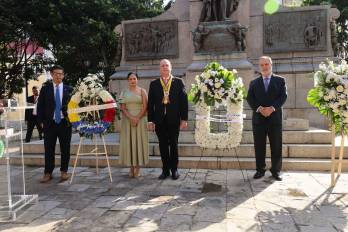 Enrique de Obarrio subrayó que la fecha representa una oportunidad para reflexionar sobre la libertad.