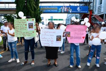 Las personas allegadas a la víctima exigieron justicia tras su asesinato el pasado miércoles 17 de junio.