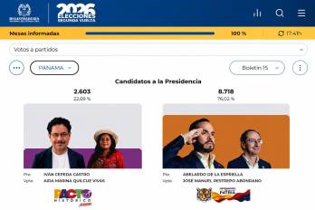 Colombianos en Panamá respaldan a De la Espriella en la segunda vuelta presidencial