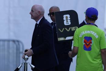 El presidente de la FIFA, Gianni Infantino.
