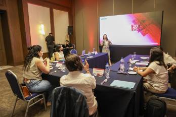 Presentación en la decimosegunda edición de la Cumbre de Excelencia Médica Amgen en Mérida.