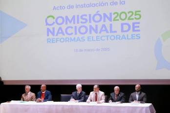 La Comisión Nacional de Reformas Electorales 2025 se instaló el pasado 13 de marzo.