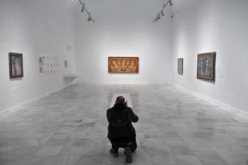 El Museo Reina Sofía presenta este martes la exposición 'Maruja Mallo: Máscara y compás'.