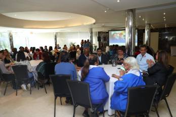 El acto tuvo lugar en el salón Portobelo del Hotel El Panamá.