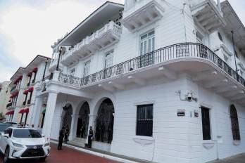 Palacio de las Garzas en la ciudad de Panamá.
