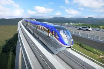 La obra presenta un 78.8% de avance en su tramo elevado, mientras que el túnel soterrado, que tendrá una longitud aproximada de 5.3 kilómetros, registra un avance del 34%.