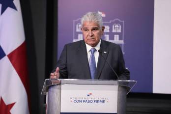 Presidente de la República, José Raúl Mulino
