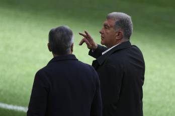 El presidente del Barcelona, Joan Laporta.