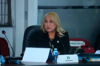 Sonia Luzcando, Administradora General de la Autoridad de Pasaportes.
