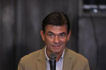 El economista y candidato presidencial, Rodrigo Paz.