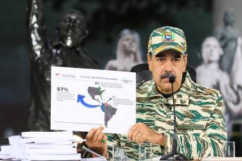 Fotografía de archivo del presidente de Venezuela, Nicolás Maduro.