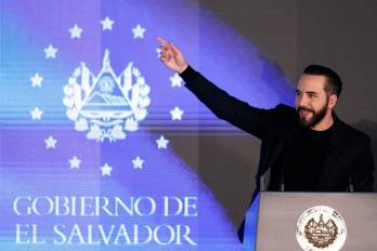 Fotografía de archivo del presidente de El Salvador, Nayib Bukele. EFE/ Rodrigo Sura