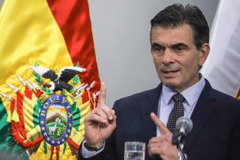 Fotografía de archivo del presidente de Bolivia, Rodrigo Paz.