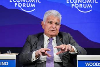 El presidente José Raúl Mulino en el Foro Económico Mundial