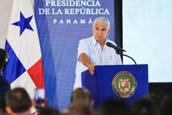 El presidente de la República, José Raúl Mulino.