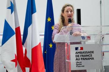 Aude de Amorim, embajadora de Francia en Panamá, subraya que la salida del país de las listas grises será clave para atraer inversión y fortalecer la cooperación bilateral.