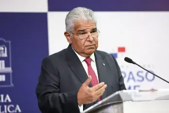 El presidente de la República de Panamá, José Raúl Mulino.