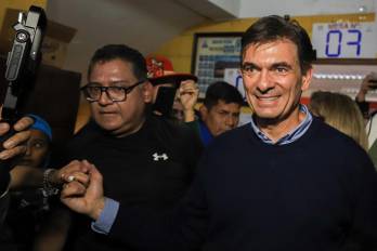 Paz era el candidato presidencial del Partido Demócrata Cristiano.