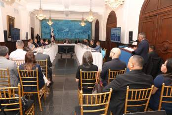 “Estuvimos de acuerdo en que es prioritario para el país innovar y ejecutar un plan de esta magnitud. Panamá invierte un 0.13% de su Producto Interno Bruto (PIB) en innovación; en sus mejores años fue de 0.18%”, dijo el secretario de Senacyt. | Cedida.