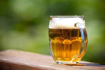 Imagen ilustrativa de un vaso de cerveza.