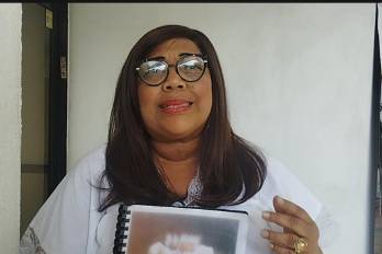 Carmen Vega, presidente de la Asociación de Instrumentadores Quirúrgicos de Panamá