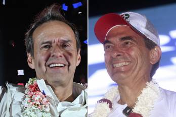 Jorge Quiroga y Rodrigo Paz Pereira