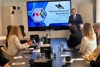Durante la presentación, el canciller de la República Javier Martínez-Acha, subrayó que Panamá impulsa una agenda orientada al crecimiento económico.