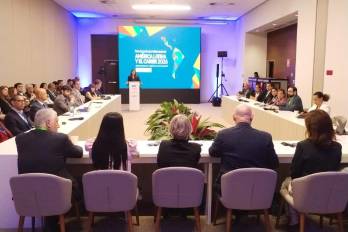 El panel del intercambio de buenas prácticas y lecciones aprendidas sobre los procesos de adhesión y convergencia con la OCDE, se dio en paralelo al Foro Económico de América Latina y el Caribe.