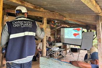 Defensor del Pueblo realiza visita de observación en la comunidad de Pueblo Nuevo, Coclé.