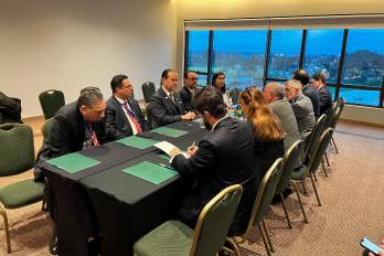 Los cancilleres Javier Martínez-Acha y Mauro Vieira sostuvieron una reunión bilateral en Asunción, donde acordaron iniciar negociaciones comerciales entre Panamá y Brasil bajo el Acuerdo de Complementación Económica N.° 76 Mercosur–Panamá.